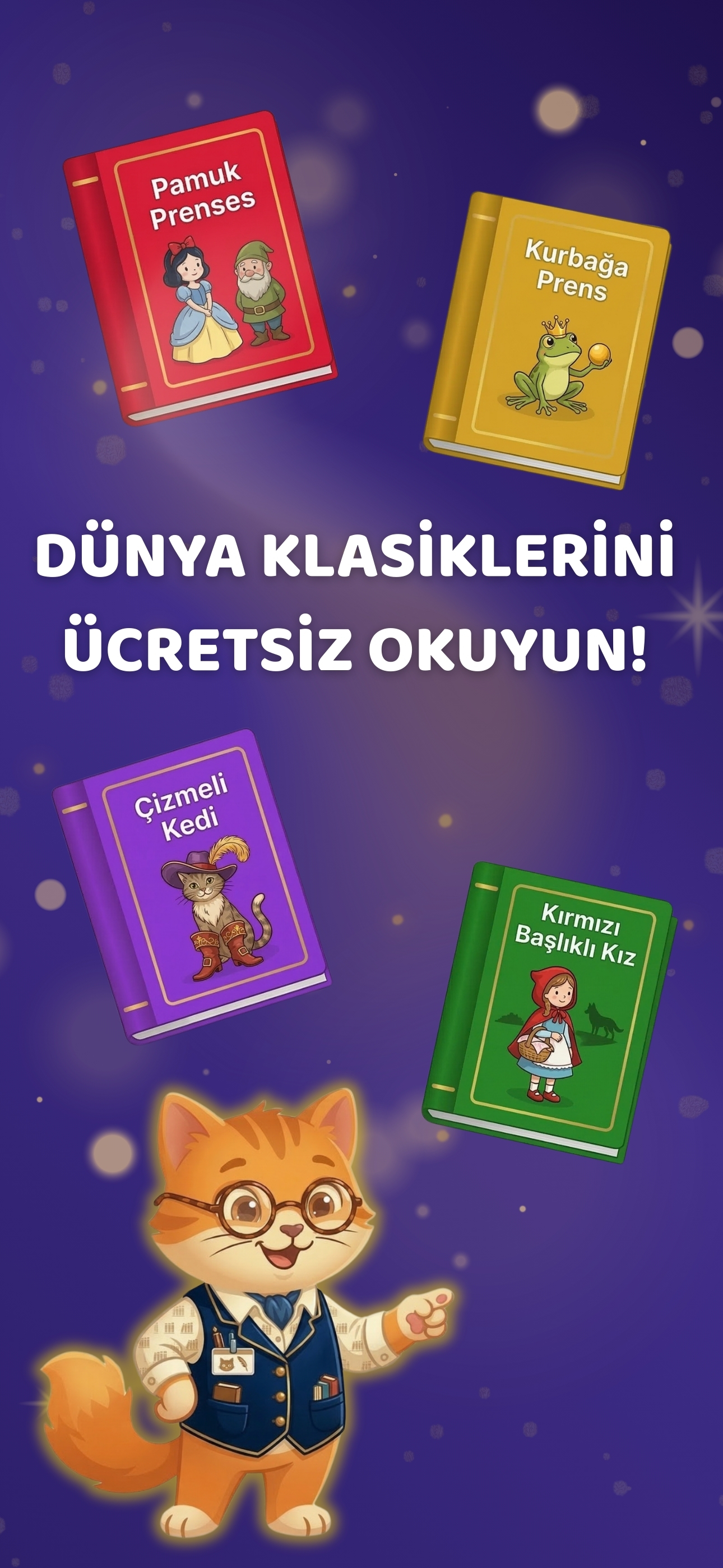 Faby uygulaması kişiselleştirilmiş hikaye ekranı
